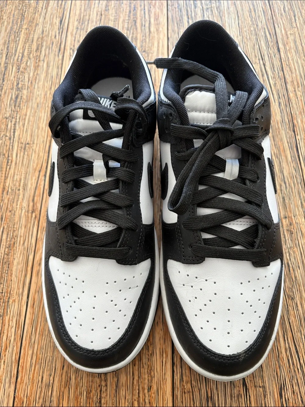 Nike White/Black Dunk Low Retro Mens 8.5 Women’s 10